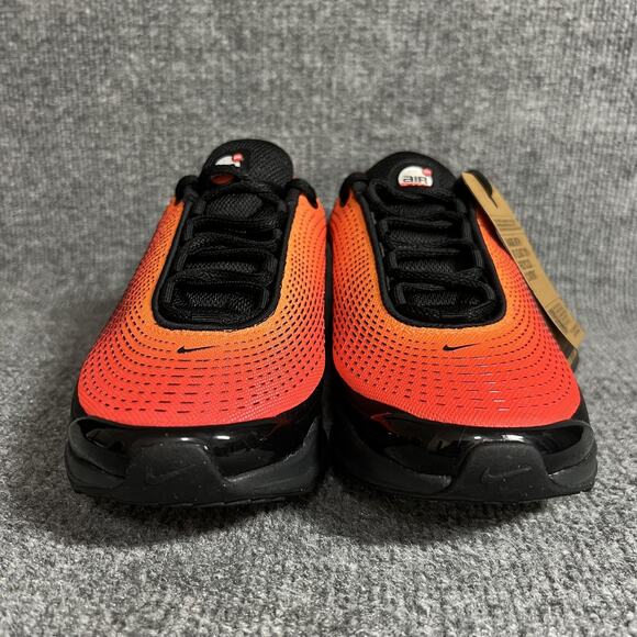 Nike Air Max Dn Shoes Mens Size 6.5 Orange Black Mesh Running Sneaker IB4505-803 - Picture 2 of 9